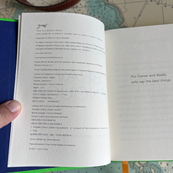 Brave Enough by Cheryl Strayed Hardcover Book - Picture 3 of 6